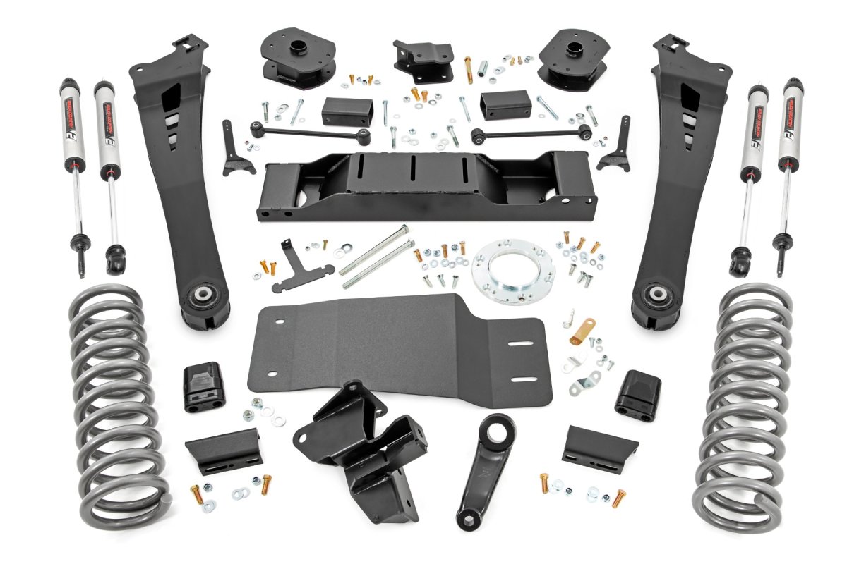 Ram 2500 Suspension Lift Kit - Rough Country - 5 Inch, Non-AISIN, V2 - '19-'24